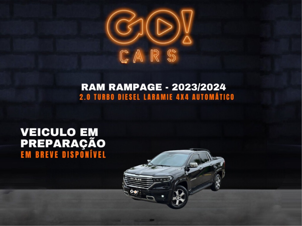 RAM RAMPAGE 2.0 TURBO DIESEL LARAMIE 4X4 AUTOMÁTICO 2023/2024