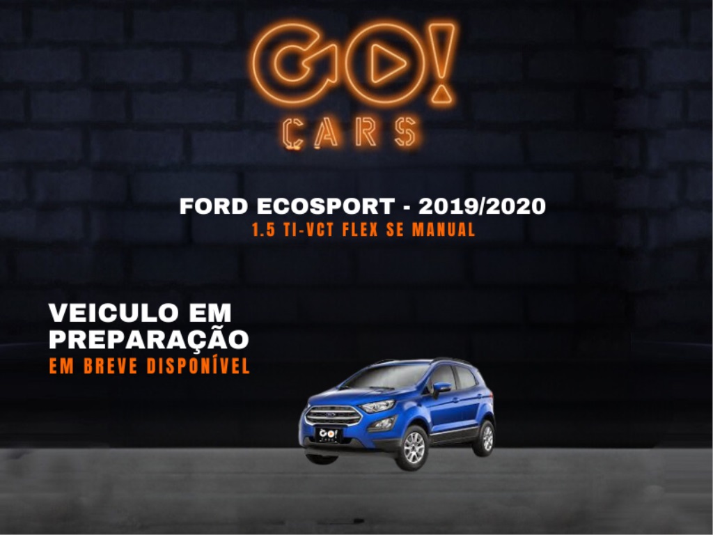 FORD ECOSPORT 1.5 TI-VCT FLEX SE MANUAL 2019/2020