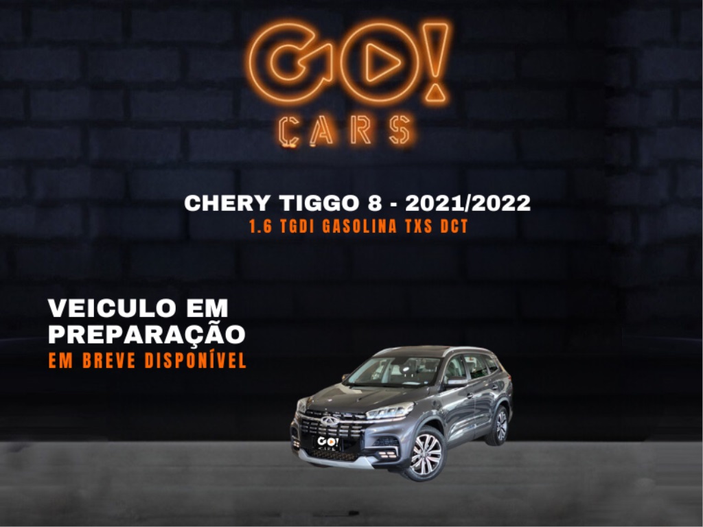 CHERY TIGGO 8 1.6 TGDI GASOLINA TXS DCT 2021/2022