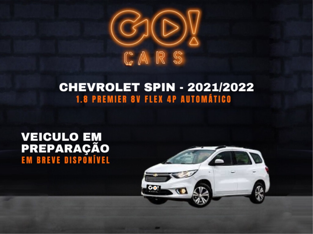CHEVROLET SPIN 1.8 PREMIER 8V FLEX 4P AUTOMÁTICO 2021/2022