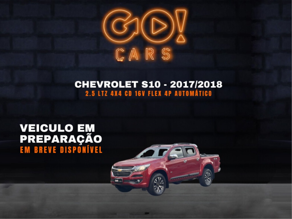 CHEVROLET S10 2.5 LTZ 4X4 CD 16V FLEX 4P AUTOMÁTICO 2017/2018