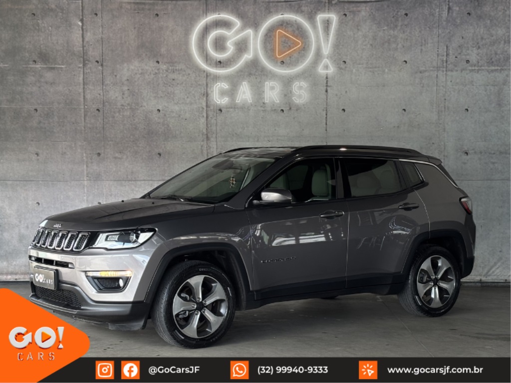 JEEP COMPASS 2.0 16V FLEX LONGITUDE AUTOMÁTICO 2018/2018