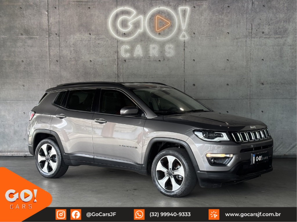 JEEP COMPASS 2.0 16V FLEX LONGITUDE AUTOMÁTICO 2018