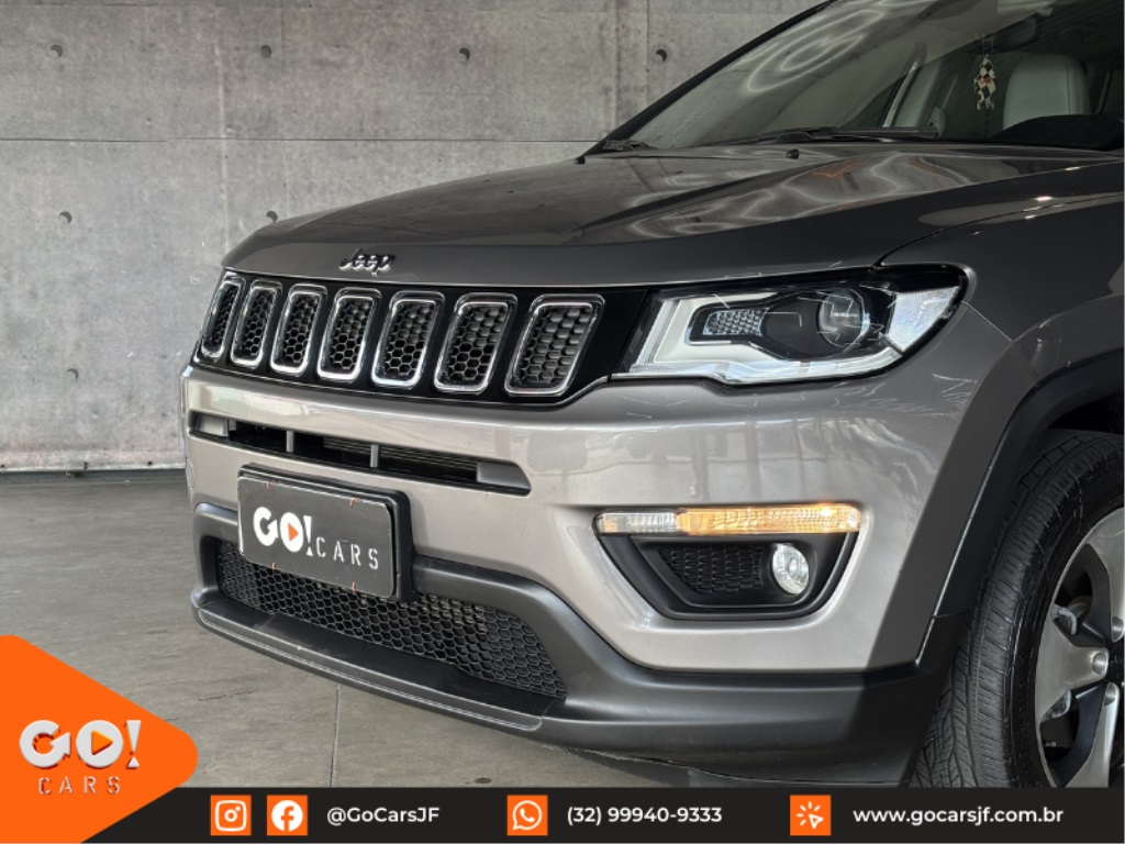 JEEP COMPASS 2.0 16V FLEX LONGITUDE AUTOMÁTICO 2018