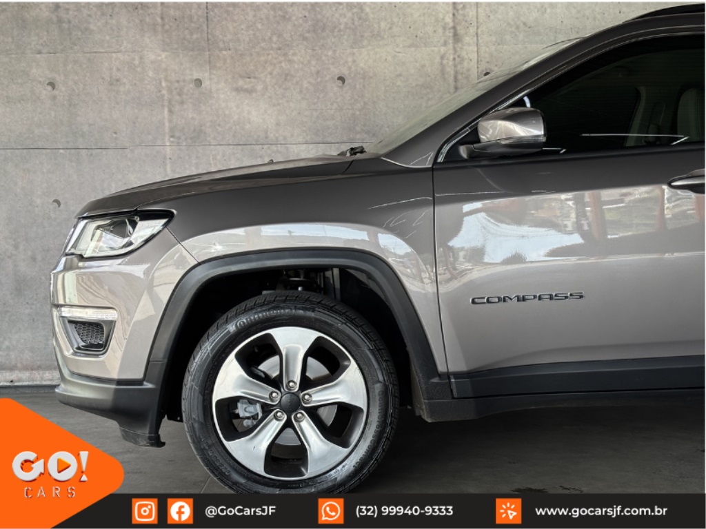 JEEP COMPASS 2.0 16V FLEX LONGITUDE AUTOMÁTICO 2018