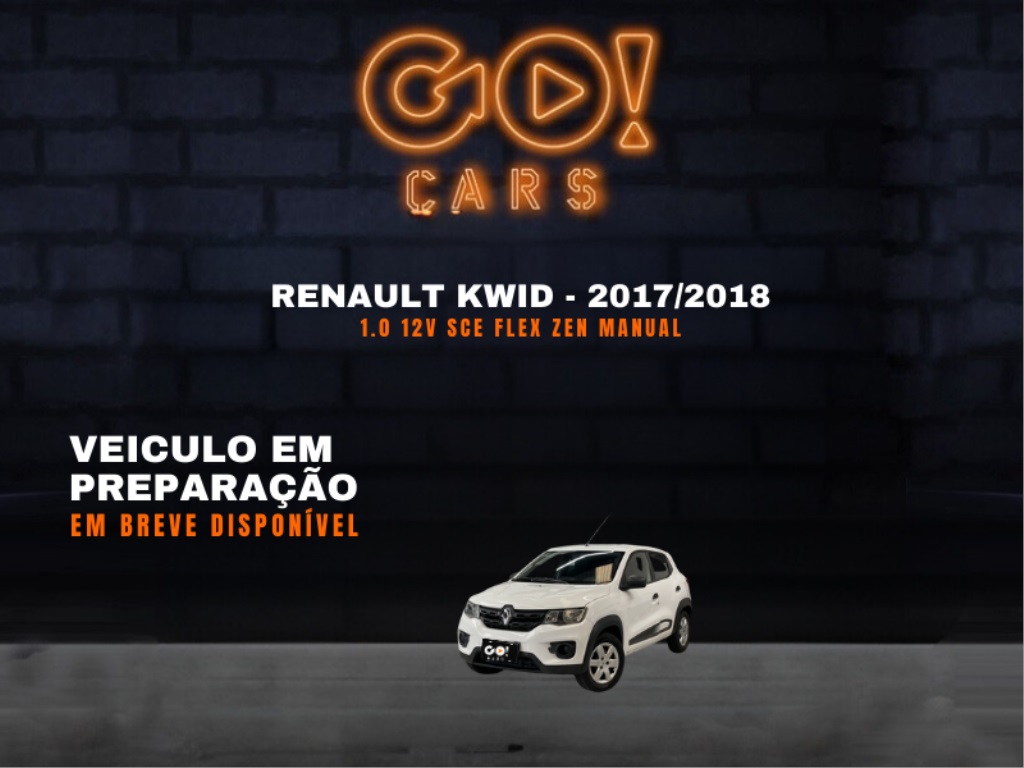 RENAULT KWID 1.0 12V SCE FLEX ZEN MANUAL 2017/2018