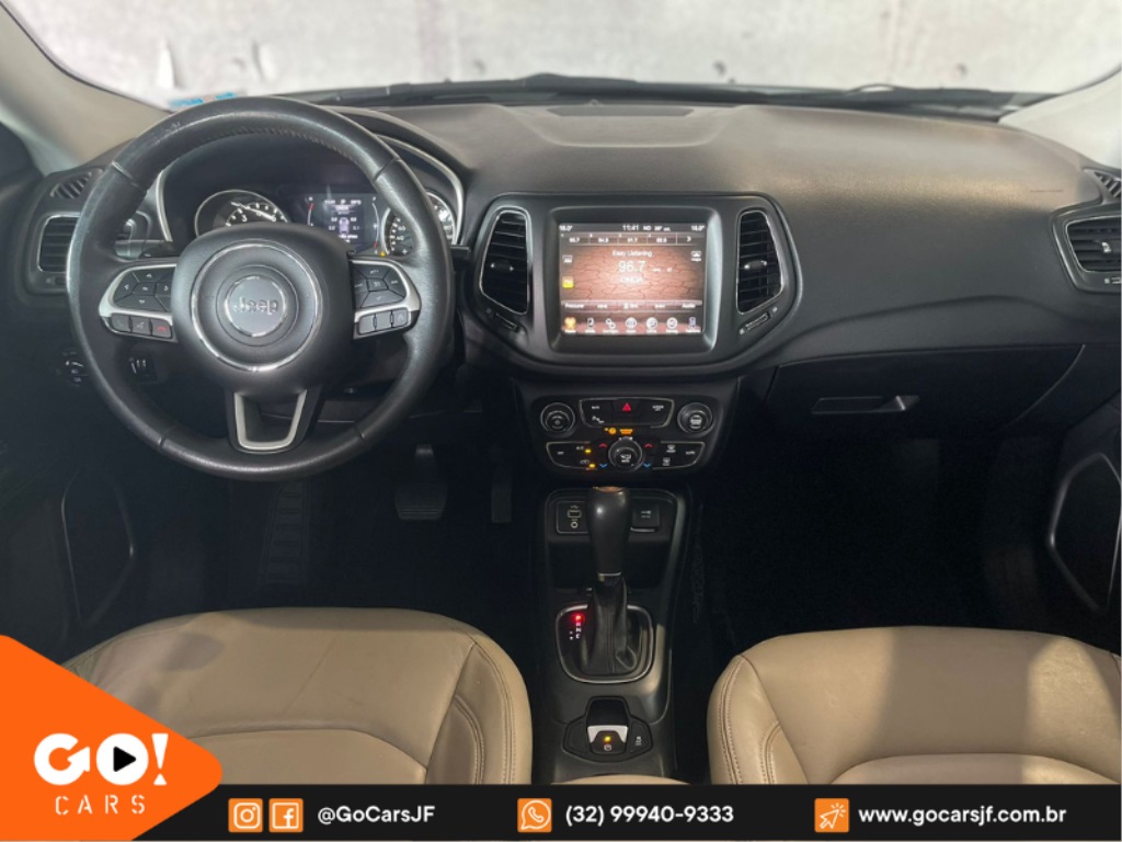 JEEP COMPASS 2.0 16V FLEX LONGITUDE AUTOMÁTICO 2017