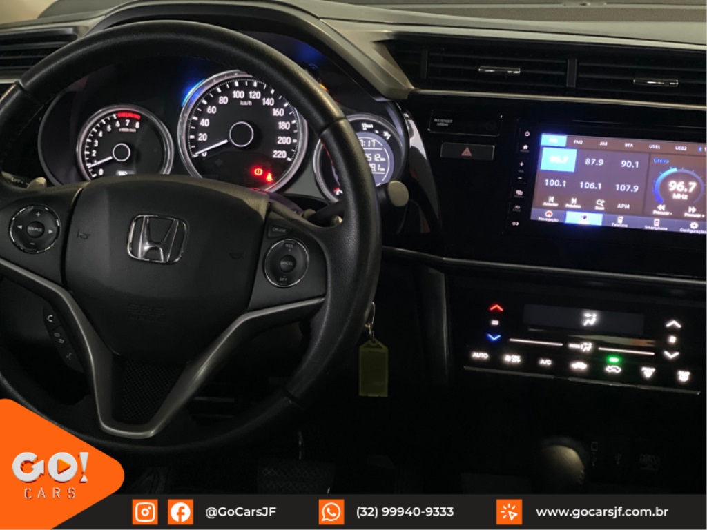 HONDA CITY 1.5 EXL 16V FLEX 4P AUTOMÁTICO 2019