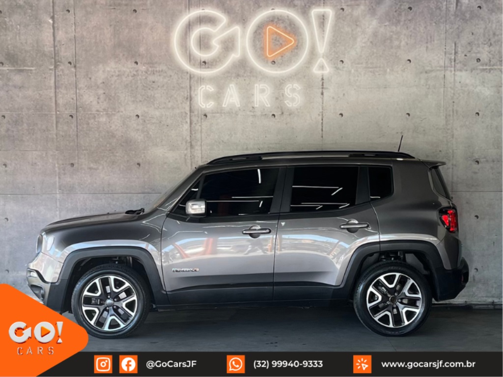 JEEP RENEGADE 1.8 16V FLEX LONGITUDE 4P AUTOMÁTICO 2021