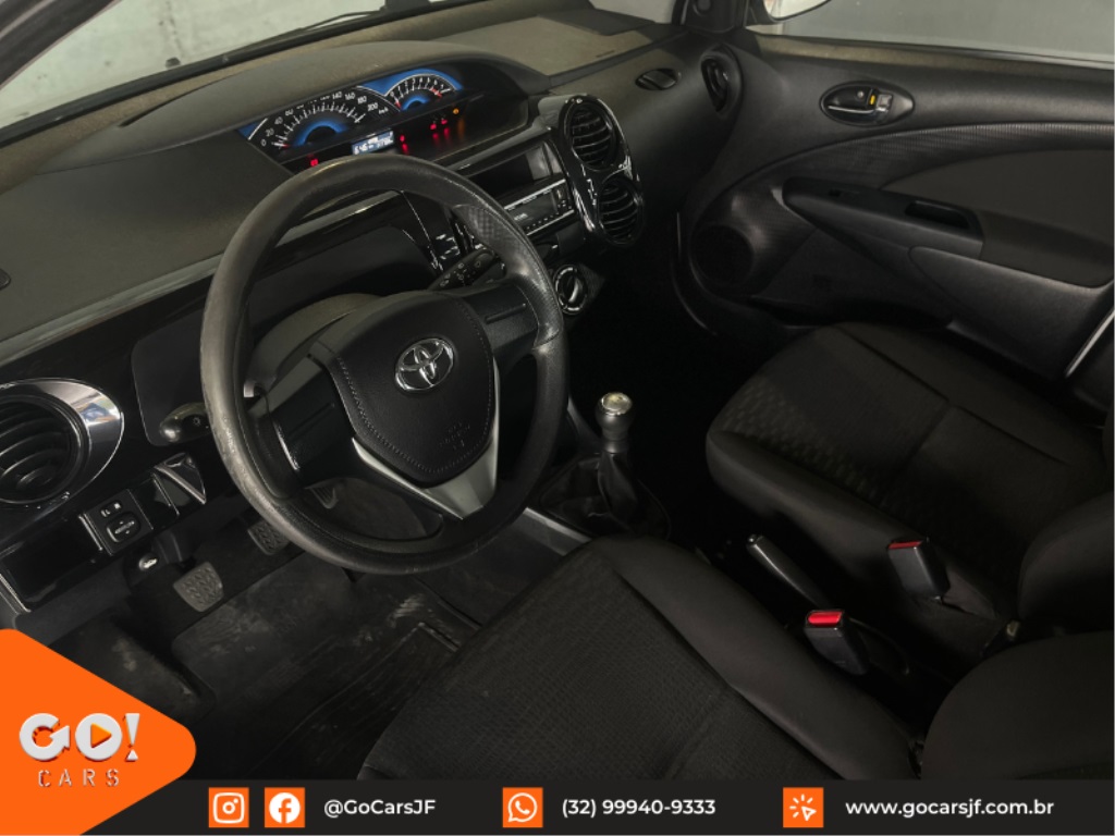 TOYOTA ETIOS 1.3 X 16V FLEX 4P MANUAL 2015