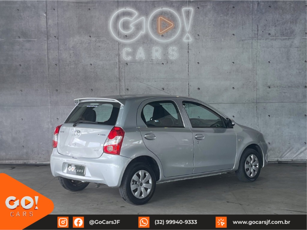 TOYOTA ETIOS 1.3 X 16V FLEX 4P MANUAL 2015