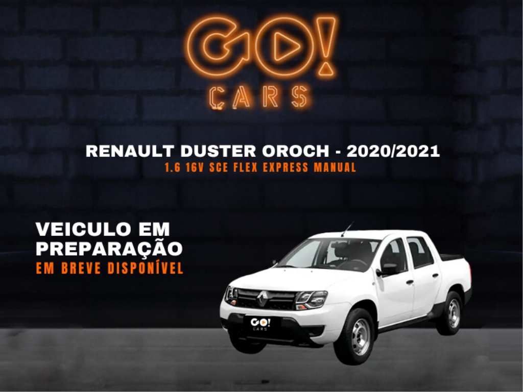 RENAULT DUSTER OROCH 1.6 16V SCE FLEX EXPRESS MANUAL 2020/2021