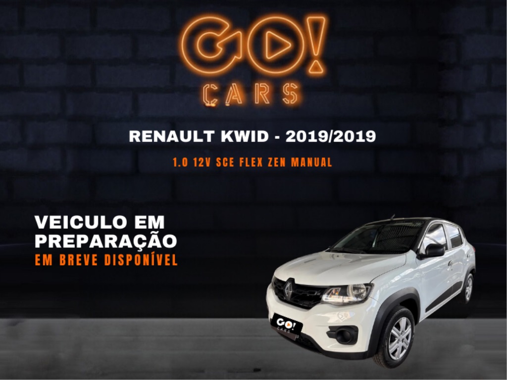 RENAULT KWID 1.0 12V SCE FLEX ZEN MANUAL 2019/2019