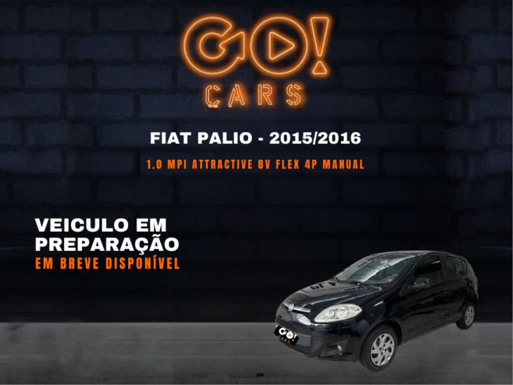 FIAT PALIO 1.0 MPI ATTRACTIVE 8V FLEX 4P MANUAL 2015/2016