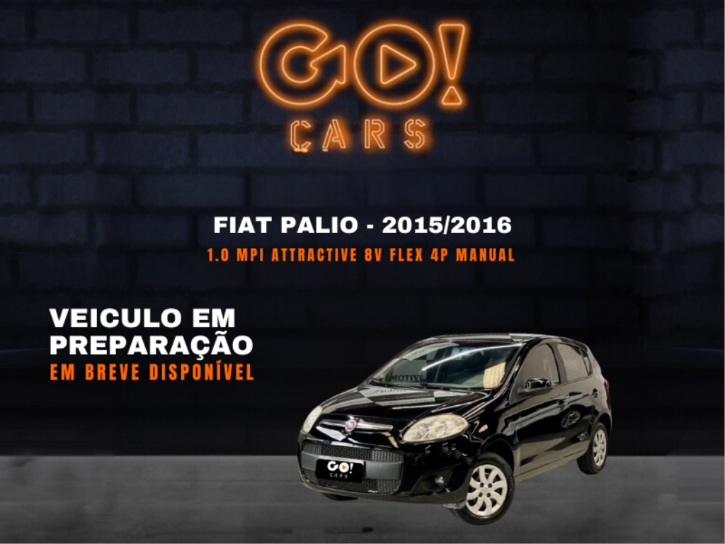 FIAT PALIO 1.4 MPI ATTRACTIVE 8V FLEX 4P MANUAL 2015/2016