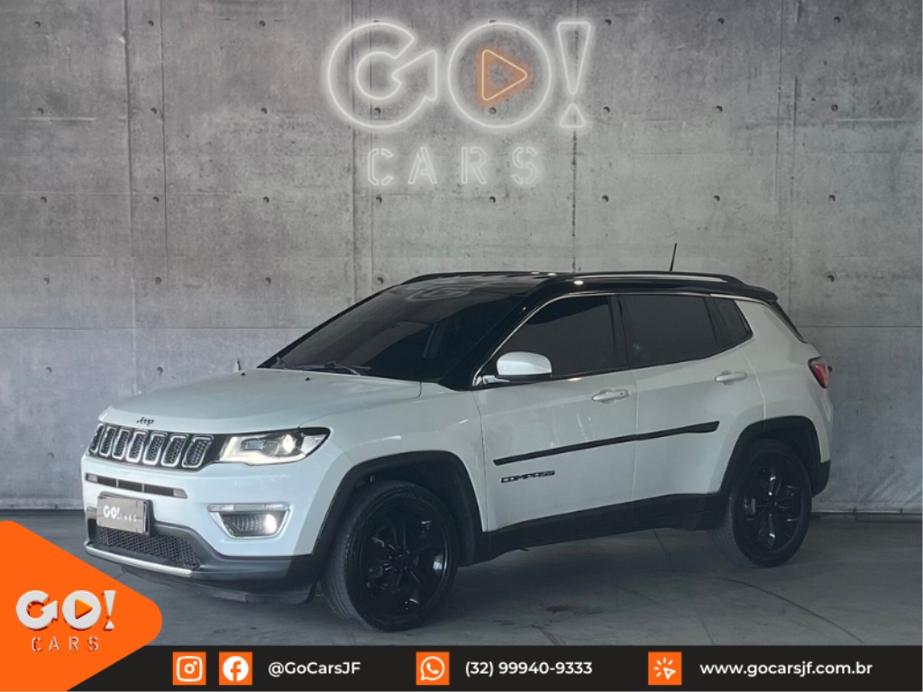 JEEP COMPASS 2.0 16V FLEX LIMITED AUTOMÁTICO 2018/2018