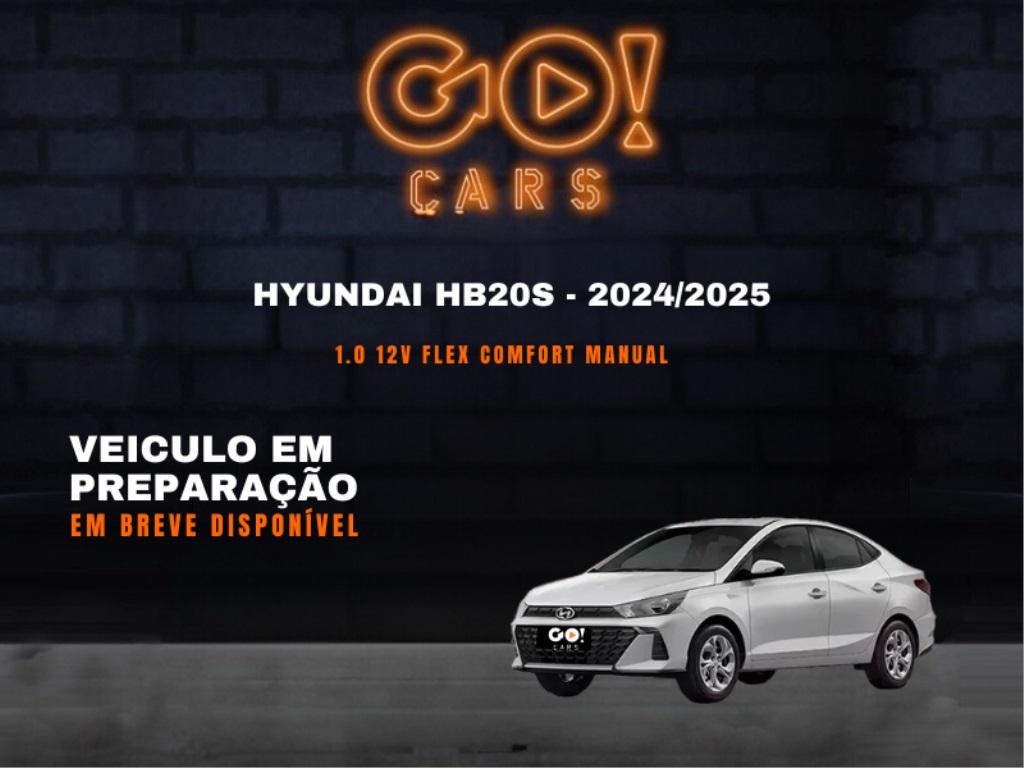 HYUNDAI HB20S 1.0 12V FLEX COMFORT MANUAL 2024/2025