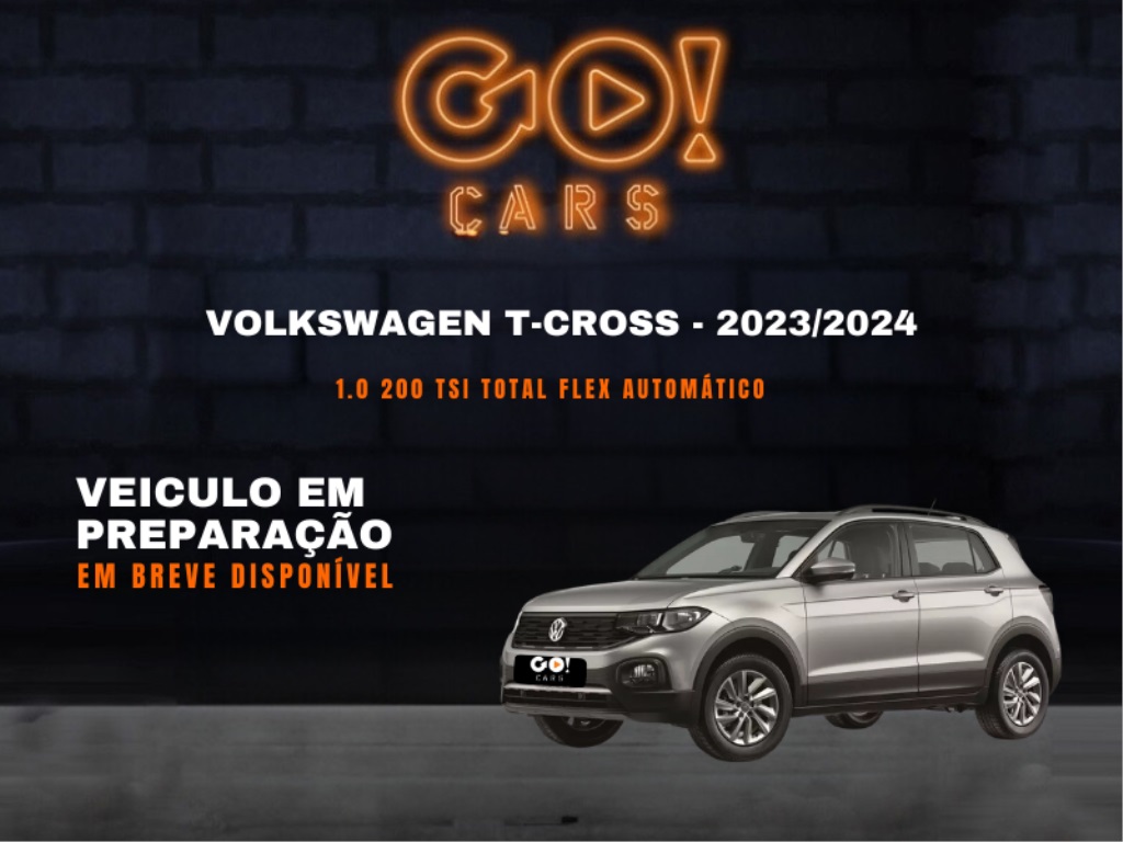 VOLKSWAGEN T-CROSS 1.0 200 TSI TOTAL FLEX AUTOMÁTICO 2023/2024