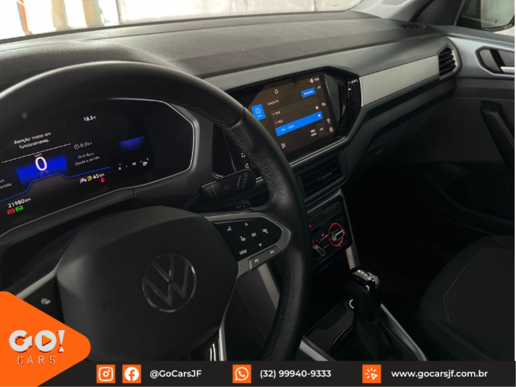 VOLKSWAGEN T-CROSS 1.0 200 TSI TOTAL FLEX AUTOMÁTICO 2024