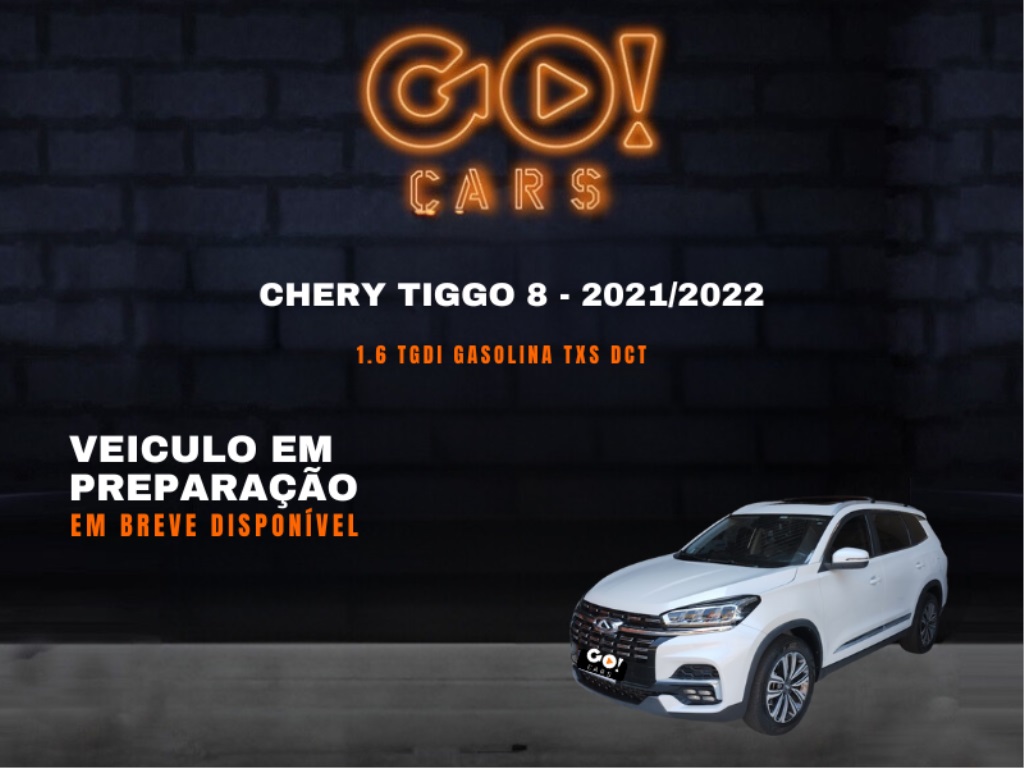 CHERY TIGGO 8 1.6 TGDI GASOLINA TXS DCT 2021/2022