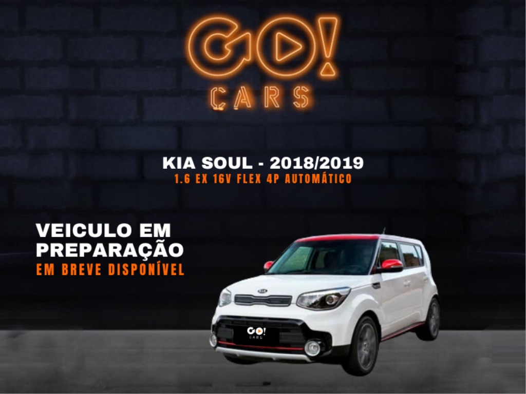 KIA SOUL 1.6 EX 16V FLEX 4P AUTOMÁTICO 2018/2019