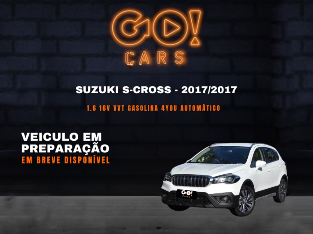 SUZUKI S-CROSS 1.6 16V VVT GASOLINA 4YOU AUTOMÁTICO 2017/2017