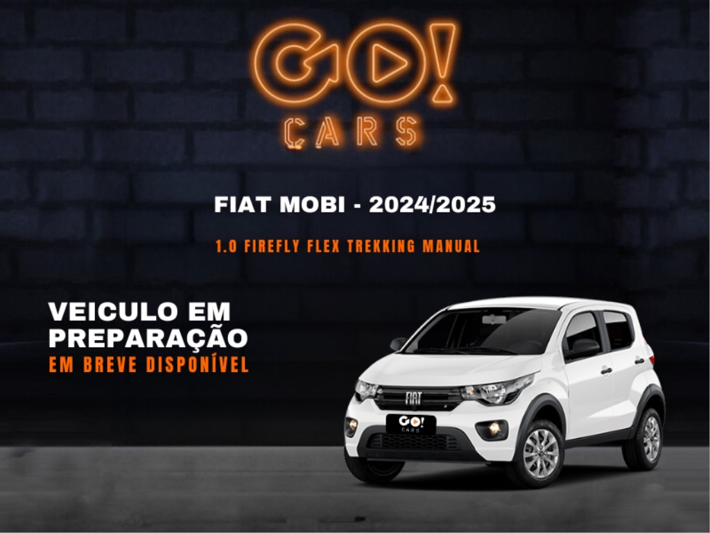 FIAT MOBI 1.0 FIREFLY FLEX TREKKING MANUAL 2024/2025