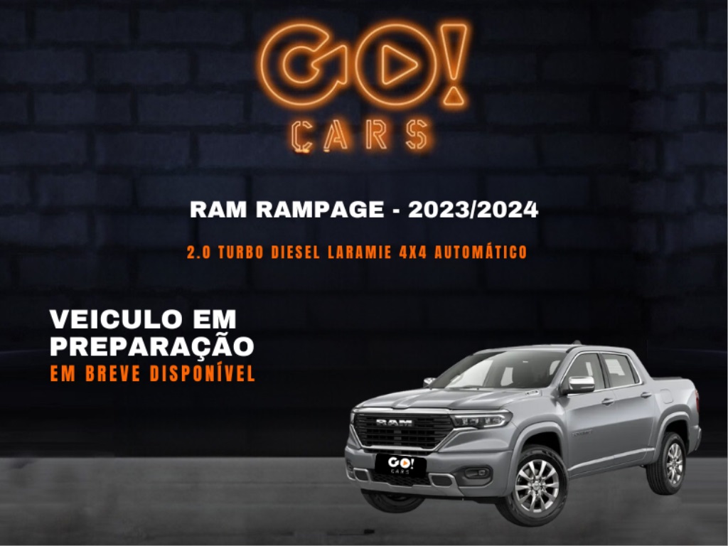 RAM RAMPAGE 2.0 TURBO DIESEL LARAMIE 4X4 AUTOMÁTICO 2023/2024