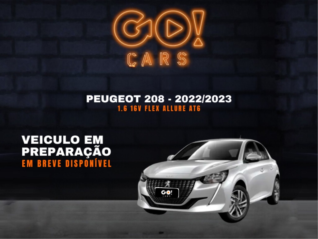PEUGEOT 208 1.6 16V FLEX ALLURE AT6 2022/2023