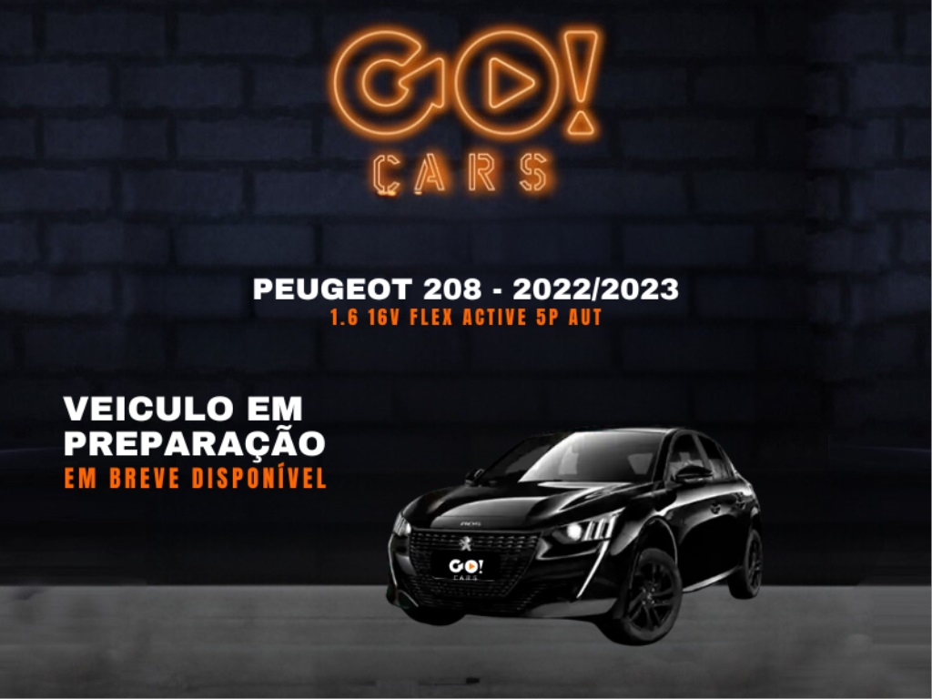 PEUGEOT 208 1.6 16V FLEX ACTIVE 5P AUT 2022/2023