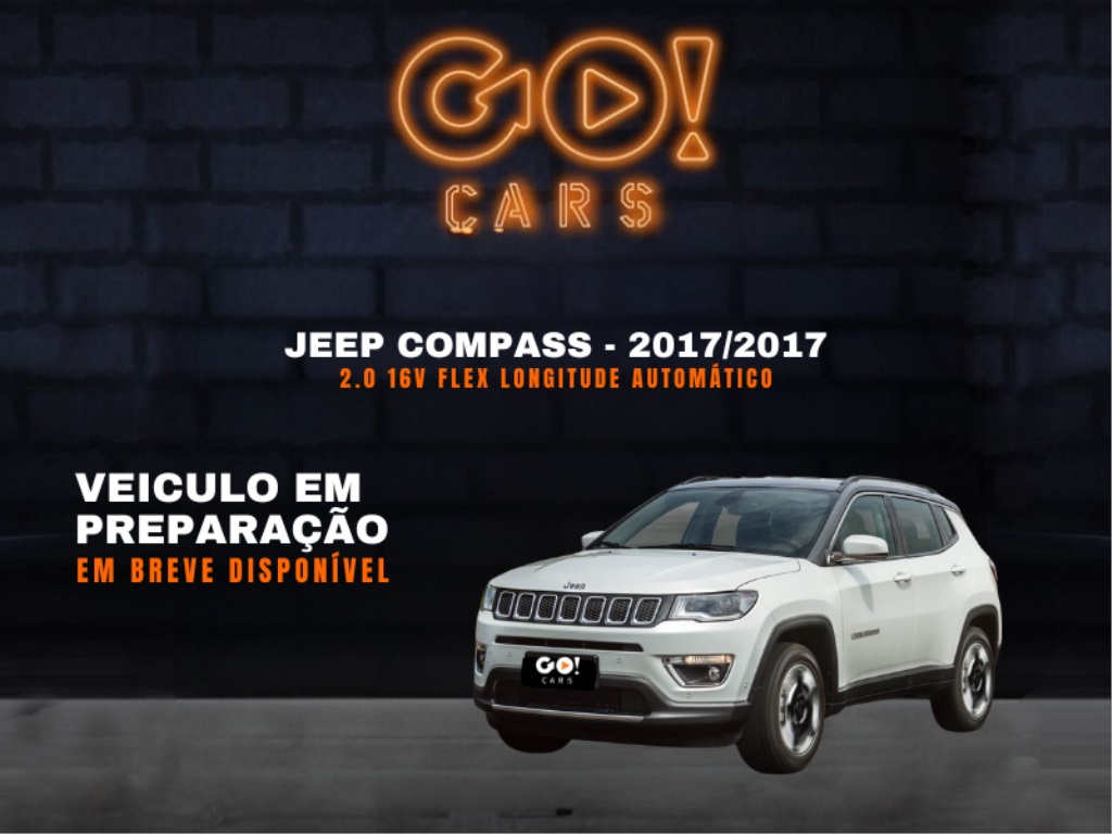 JEEP COMPASS 2.0 16V FLEX LONGITUDE AUTOMÁTICO 2017/2017
