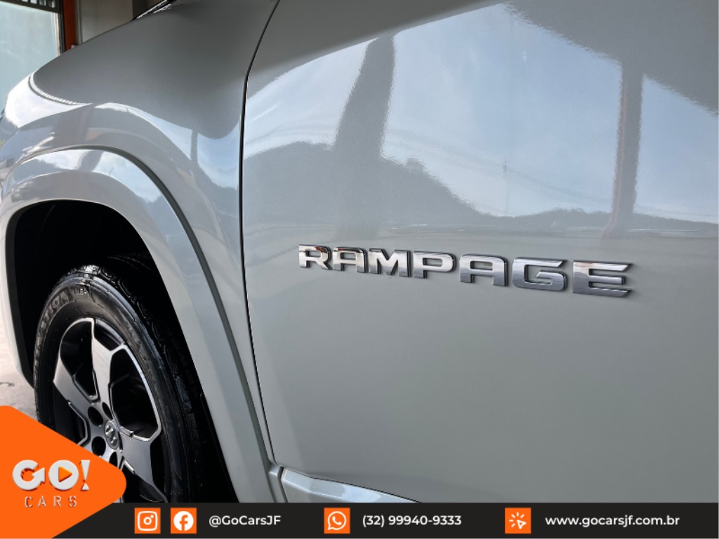 RAM RAMPAGE 2.0 HURRICANE 4 TURBO GASOLINA LARAMIE 4X4 AUTOMÁTICO 2024