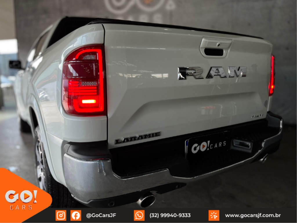 RAM RAMPAGE 2.0 HURRICANE 4 TURBO GASOLINA LARAMIE 4X4 AUTOMÁTICO 2024