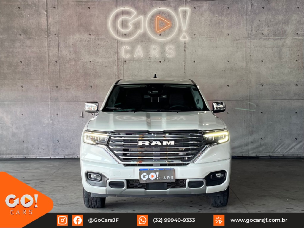 RAM RAMPAGE 2.0 HURRICANE 4 TURBO GASOLINA LARAMIE 4X4 AUTOMÁTICO 2024