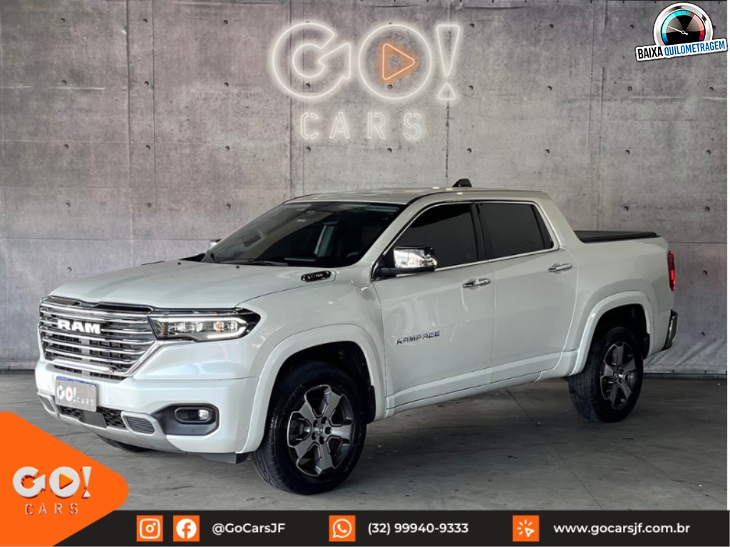 RAM RAMPAGE 2.0 HURRICANE 4 TURBO GASOLINA LARAMIE 4X4 AUTOMÁTICO 2023/2024
