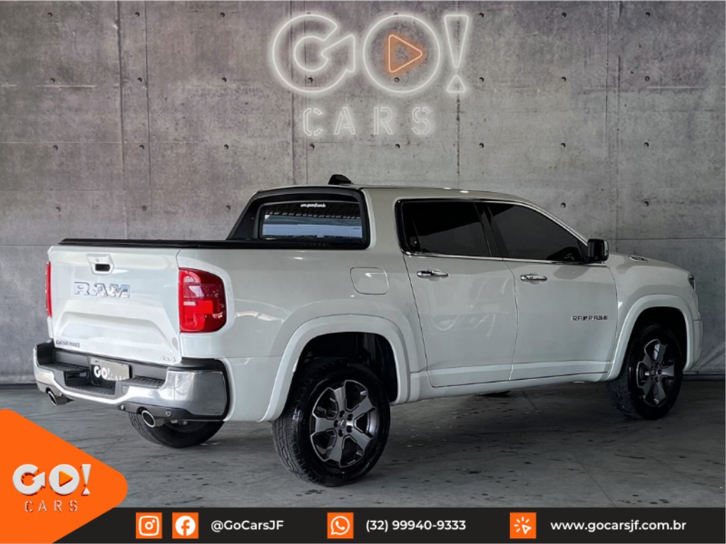 RAM RAMPAGE 2.0 HURRICANE 4 TURBO GASOLINA LARAMIE 4X4 AUTOMÁTICO 2024