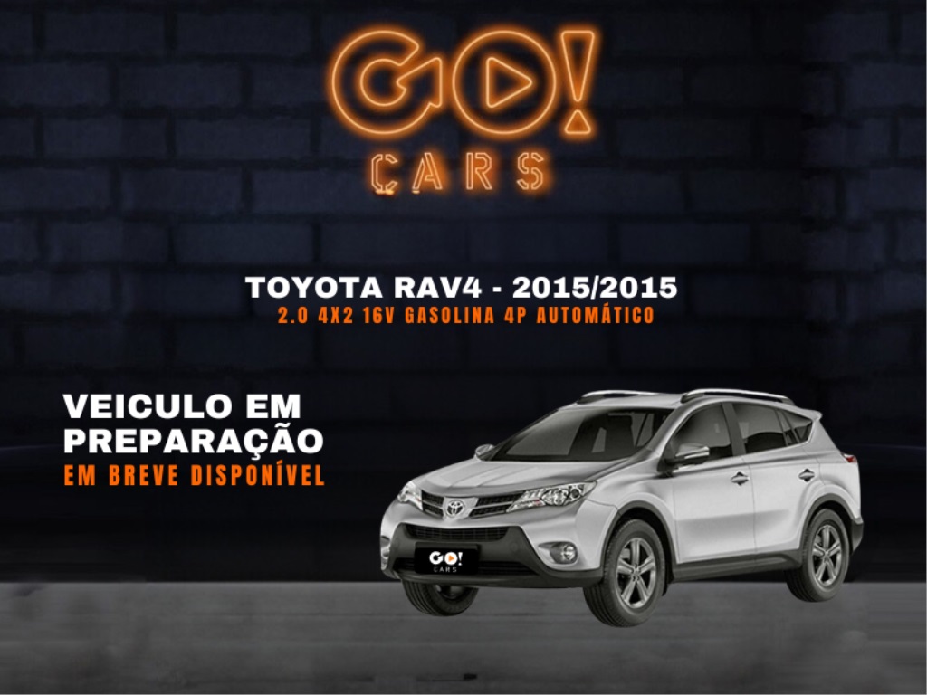 TOYOTA RAV4 2.0 4X2 16V GASOLINA 4P AUTOMÁTICO 2015/2015