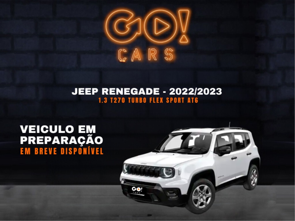 JEEP RENEGADE 1.3 T270 TURBO FLEX SPORT AT6 2022/2023