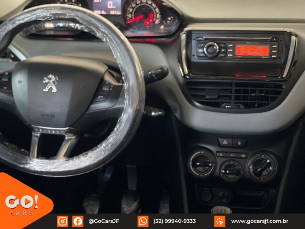 PEUGEOT 208 1.5 ACTIVE 8V FLEX 4P MANUAL 2015