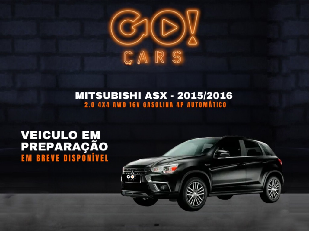 MITSUBISHI ASX 2.0 4X4 AWD 16V GASOLINA 4P AUTOMÁTICO 2015/2016