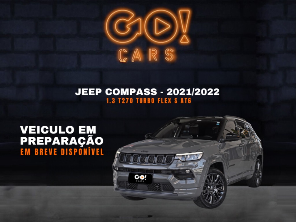 JEEP COMPASS 1.3 T270 TURBO FLEX S AT6 2021/2022