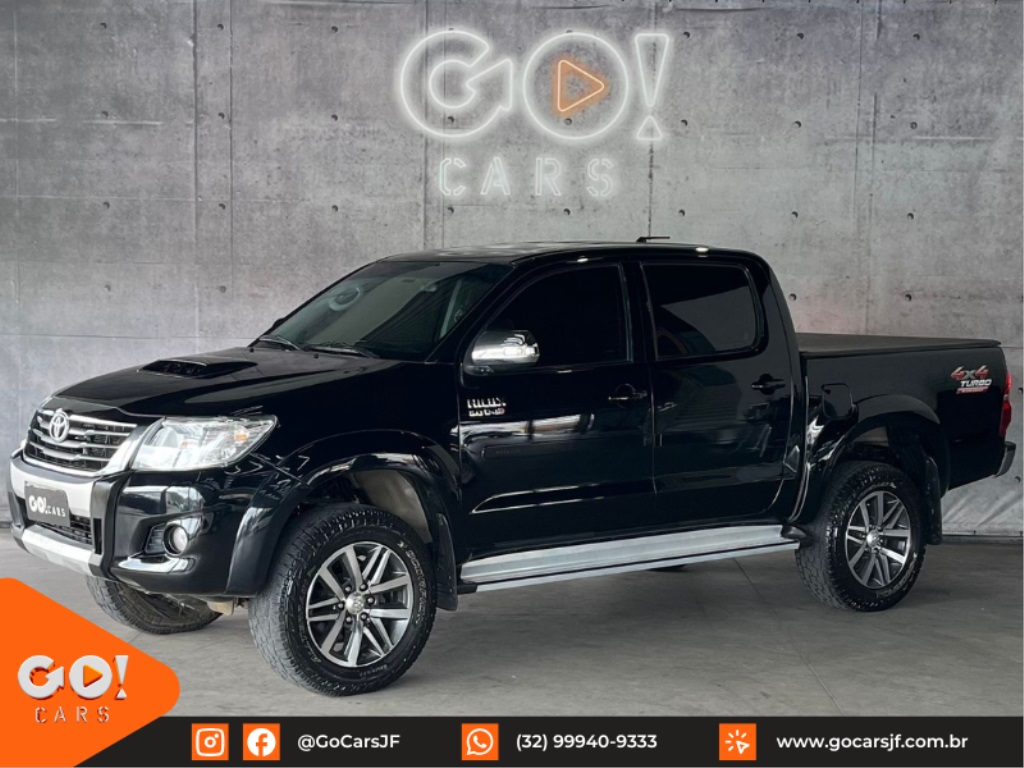 TOYOTA HILUX 3.0 SRV 4X4 CD 16V TURBO INTERCOOLER DIESEL 4P AUTOMÁTICO 2015/2015
