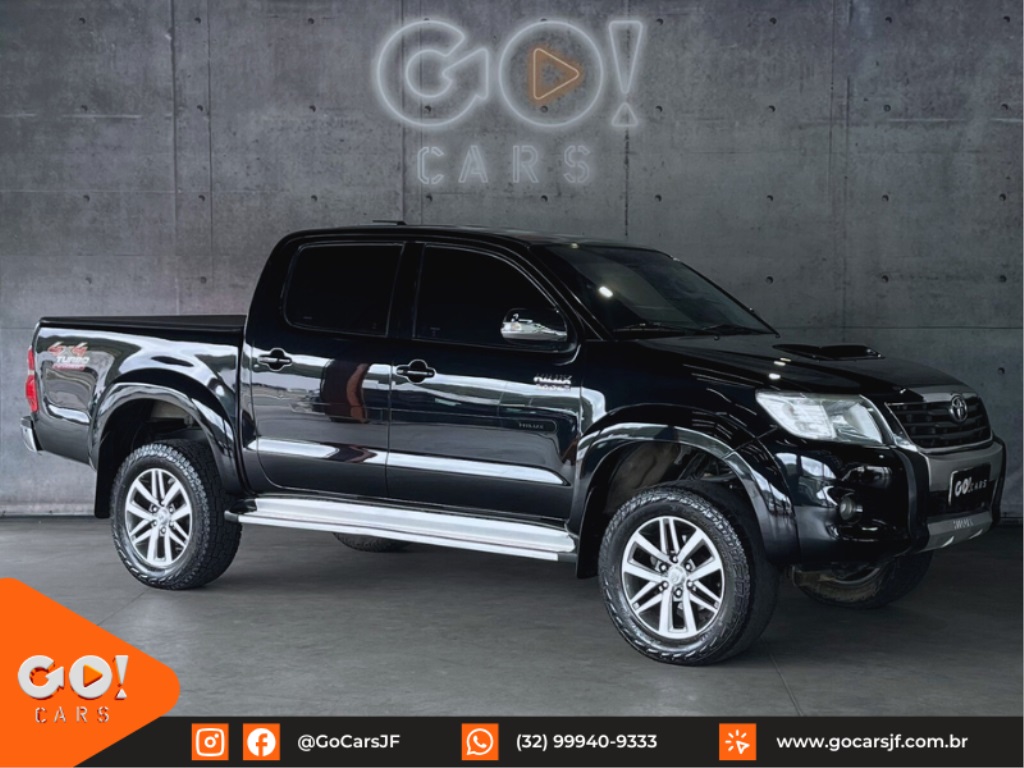 TOYOTA HILUX 3.0 SRV 4X4 CD 16V TURBO INTERCOOLER DIESEL 4P AUTOMÁTICO 2015