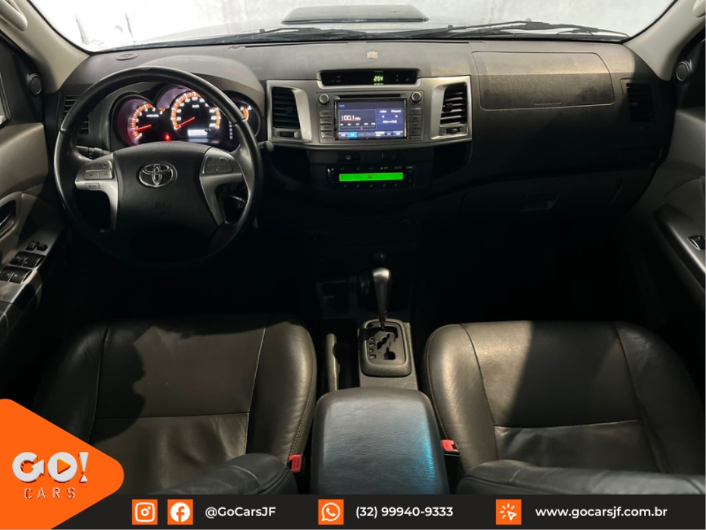 TOYOTA HILUX 3.0 SRV 4X4 CD 16V TURBO INTERCOOLER DIESEL 4P AUTOMÁTICO 2015