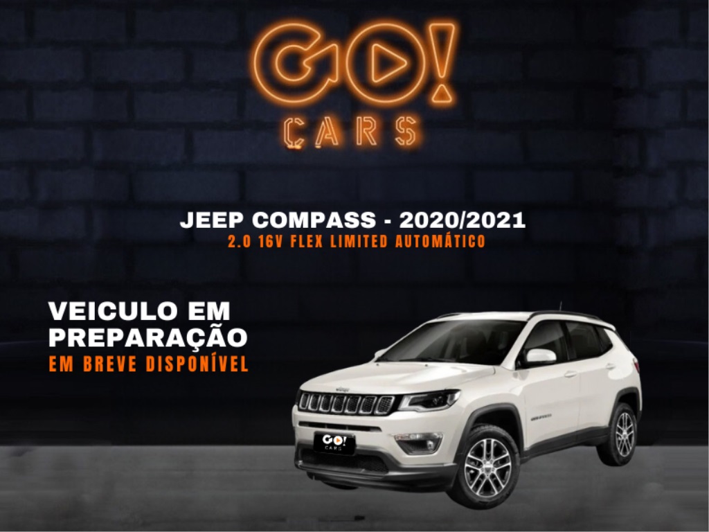 JEEP COMPASS 2.0 16V FLEX LIMITED AUTOMÁTICO 2020/2021