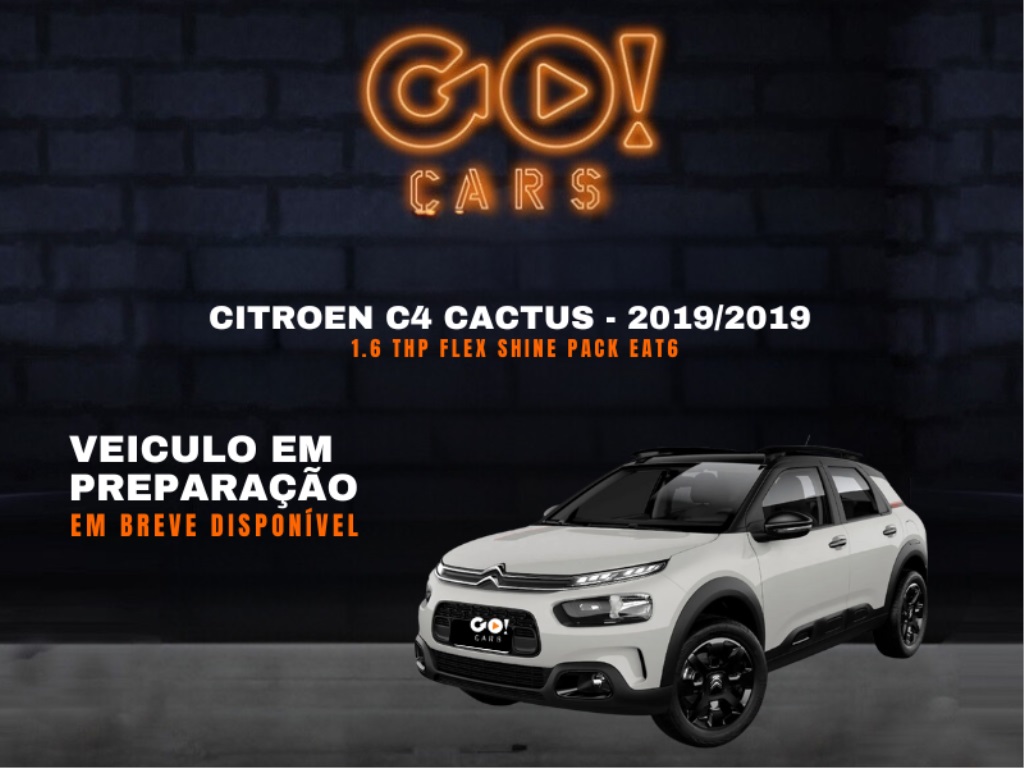 CITROEN C4 CACTUS 1.6 THP FLEX SHINE PACK EAT6 2019/2019