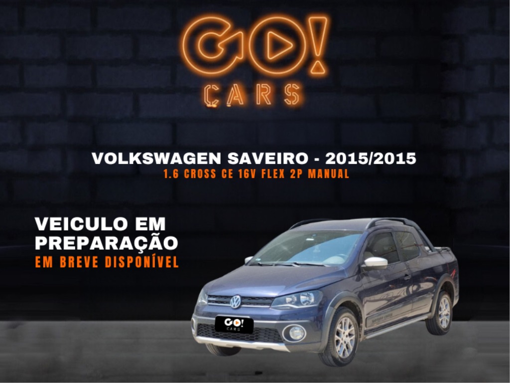 VOLKSWAGEN SAVEIRO 1.6 CROSS CE 16V FLEX 2P MANUAL 2015/2015