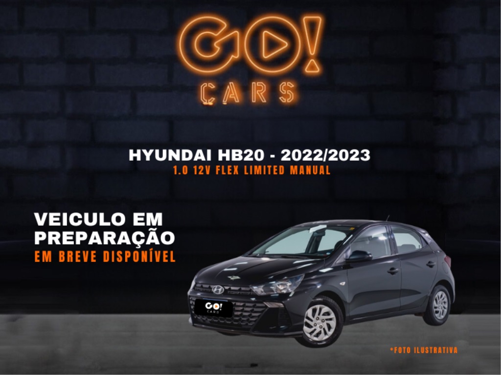 HYUNDAI HB20 1.0 12V FLEX LIMITED MANUAL 2022/2023