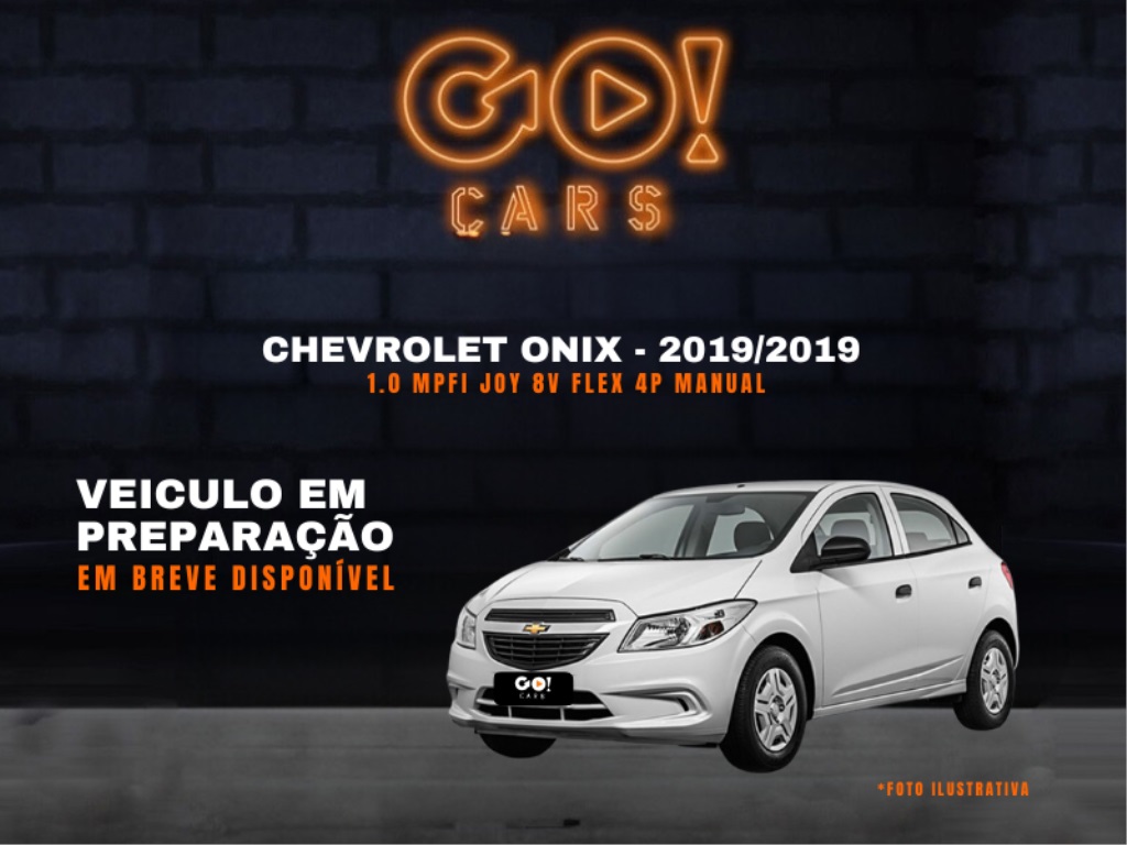 CHEVROLET ONIX 1.0 MPFI JOY 8V FLEX 4P MANUAL 2019/2019