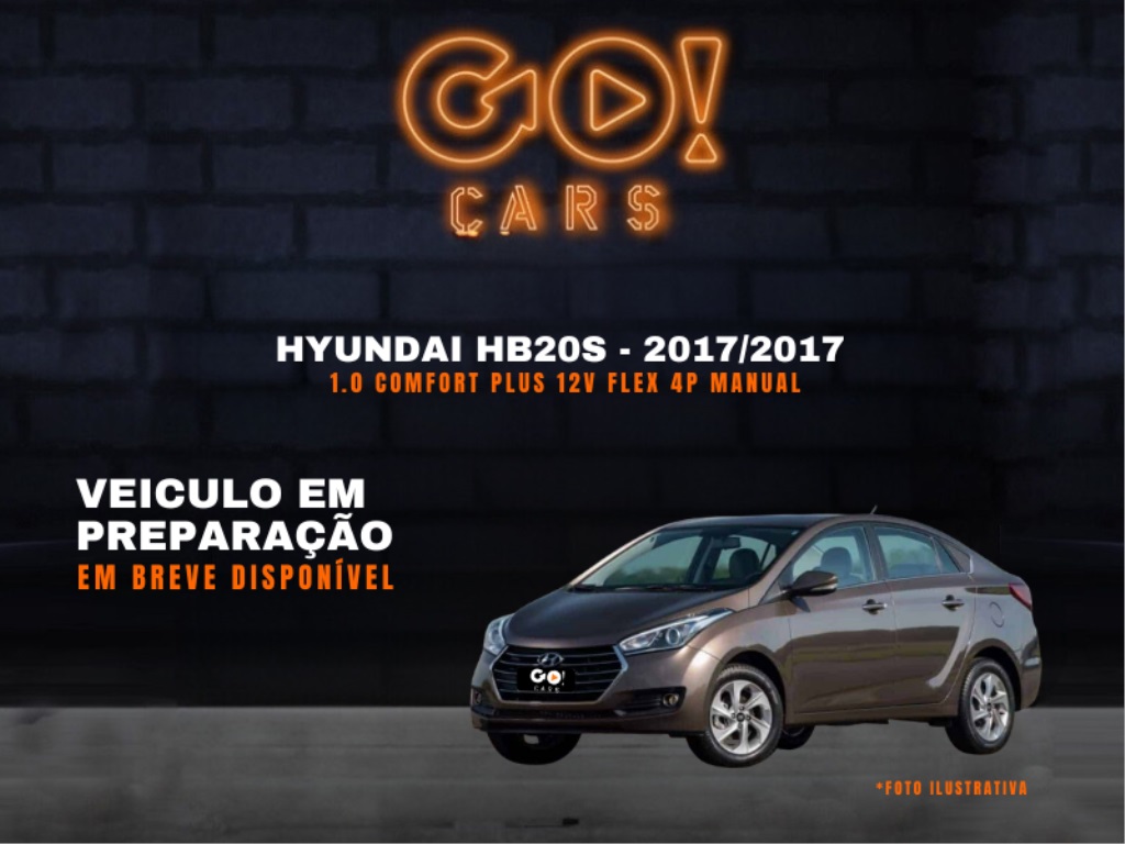 HYUNDAI HB20S 1.0 COMFORT PLUS 12V FLEX 4P MANUAL 2017/2017